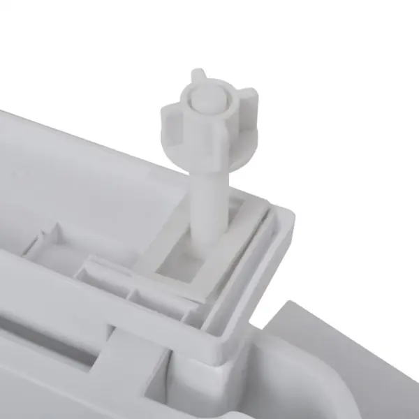 Vaikselt sulguvad laste prill-lauad, 2 tk, plast, valge/kollane, 48,5 x 36,5 cm – 12