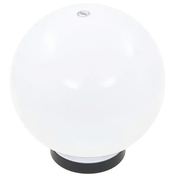 Kerakujulised LED aialambid, 20 cm, valge PMMA, 4 tk, E27, IP44 – 4