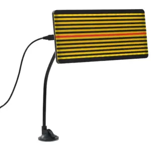 LED-valgustusega värvivaba mõlkide parandustahvel iminapaga, 32 x 15 cm, sinine