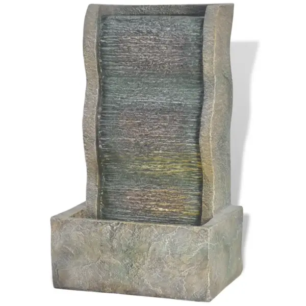 LED-tuledega sisepurskkaev tuppa, polüvaigust, tumehall, 28,5 x 20,5 x 49,5 cm – 3