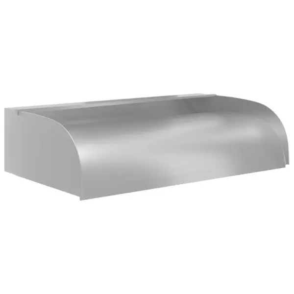LED-valgustusega roostevabast terasest veejuga tiigile ja basseinile, 60 x 34 x 14 cm – 2