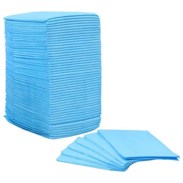 Lemmiklooma treeninglinad, 100 tk, 90 x 60 cm, 300 ml, sinine/valge – 4