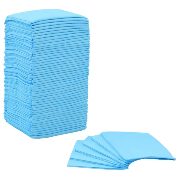 Lemmiklooma treeninglinad 200 tk, 60 x 60 cm, sinine/valge, imavus 300 ml – 5