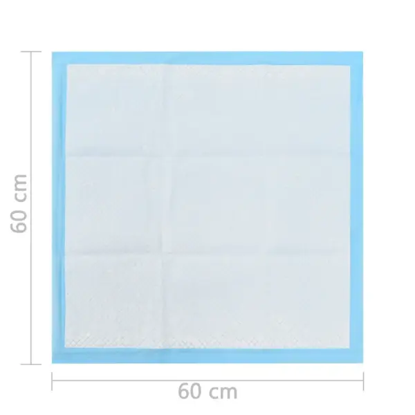 Lemmiklooma treeninglinad 200 tk, 60 x 60 cm, sinine/valge, imavus 300 ml – 10