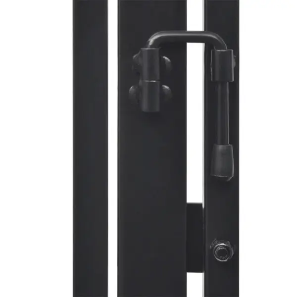 Lemmikloomade kaminapiire, terasest must, 123 x 123 x 76 cm – 6