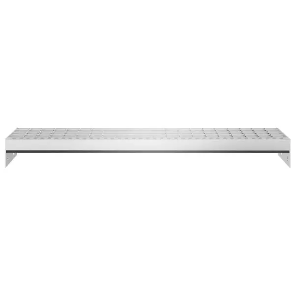 Libisemiskindel resttrepi aste, 70 x 24 x 7 cm, tsingitud teras, hõbedane – 4