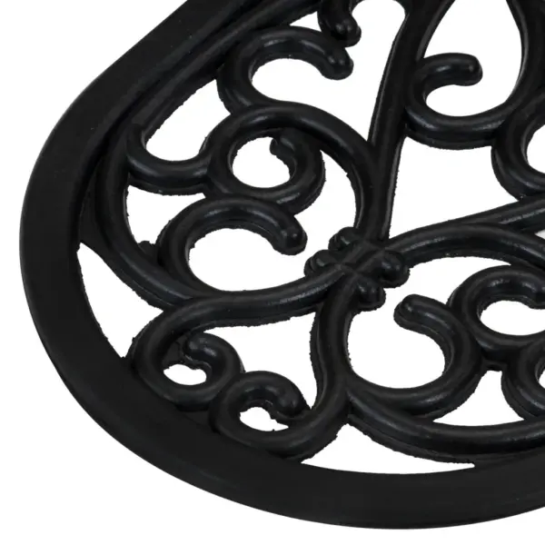 Libisemiskindlad kummist trepiastmematid 5 tk, must, 25 x 75 cm – 7