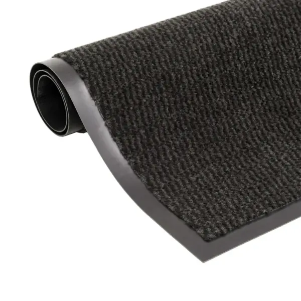 Libisemiskindlad uksematid 2 tk, tupsuline, must, 40 x 60 cm – 2