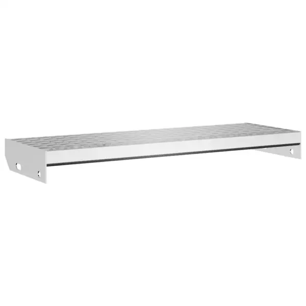 Libisemisvastane resttrepi aste, tsingitud teras, hõbedane, 70 x 24 x 7 cm – 2
