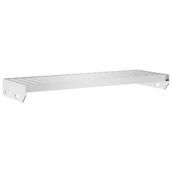 Libisemisvastane resttrepi aste, tsingitud teras, hõbedane, 70 x 24 x 7 cm – 6