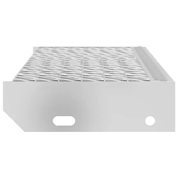 Libisemisvastane resttrepiaste, tsingitud teras, hõbedane, 60 x 24 x 7 cm – 5