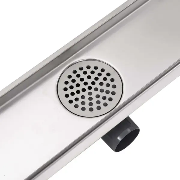 Lineaarne duširenn plaaditava kattega, roostevaba teras, 630 x 140 mm – 5