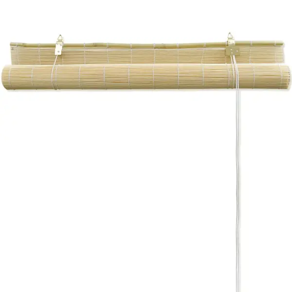 Loodusliku tooniga bambusruloo, 80 x 160 cm - 5