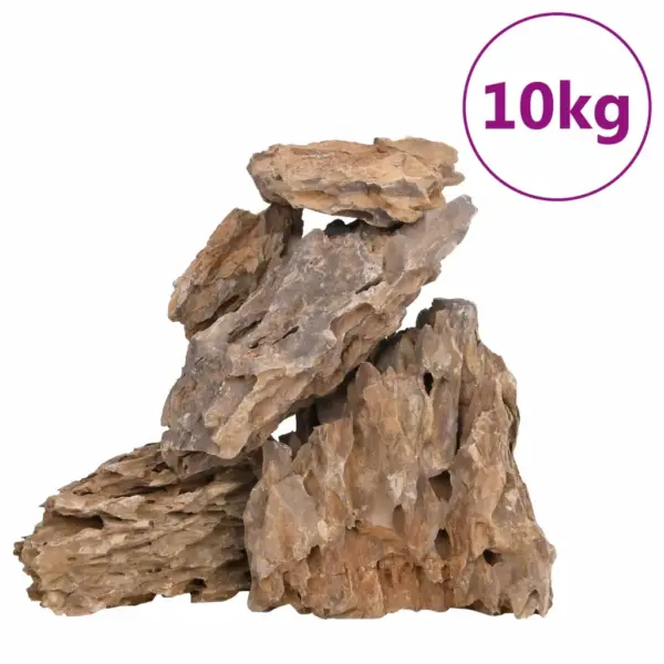 Looduslikud dragon kivid akvaariumile, mitmevärvilised, 10–30 cm, 10 kg pakk – 2