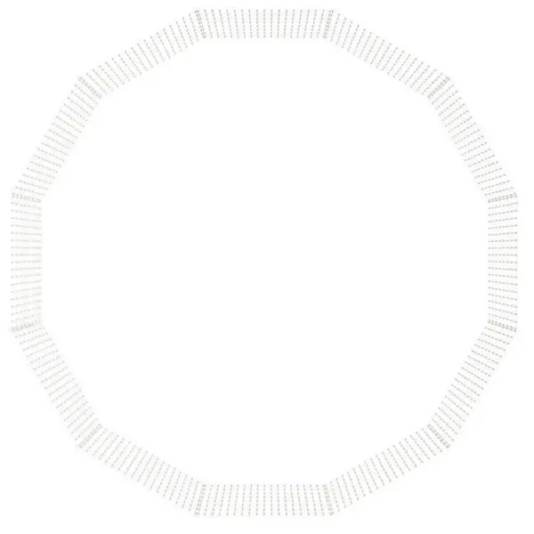 Loomaaedik 12 paneeli, tsingitud raud, hõbedane, iga paneel 54 x 80 cm – 7
