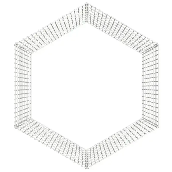 Loomade aedik 6 paneeli, tsingitud raud, hõbedane, paneel 54 x 80 cm – 7