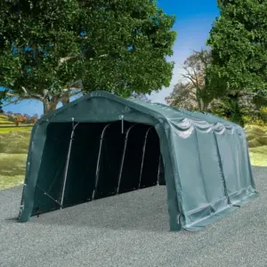 Loomatelk kariloomadele, PVC 550 g/m², tumeroheline, 3,3 x 8 m