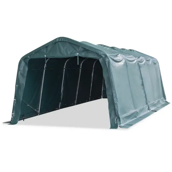 Loomatelk kariloomadele, PVC 550 g/m², tumeroheline, 3,3 x 8 m – 2