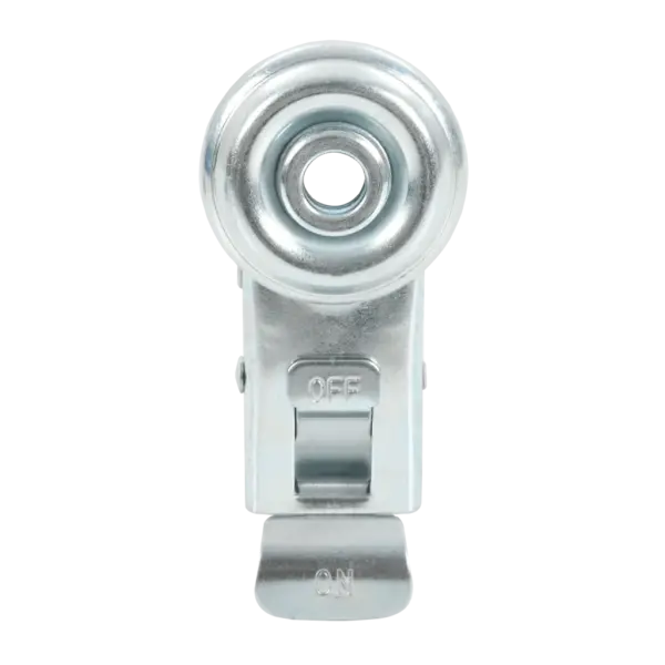 Hallid pööratavad mööblirattad poldiauguga M12, 8 tk, 100 mm, pooled piduritega – 8