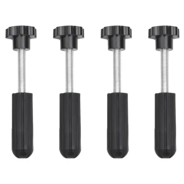 Maastiku veoplaadid 2 tk, must, tugevdatud nailon, 107 x 31 x 7 cm, 10 t – 7