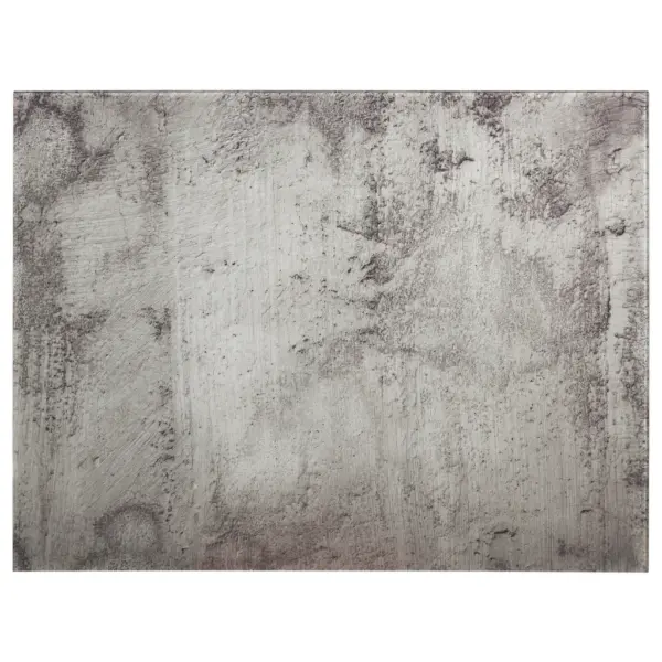 Seinakinnitusega magnetiline kuivpuhastatav klaastahvel, betoonivärvi, 80 x 60 cm, komplekt – 4