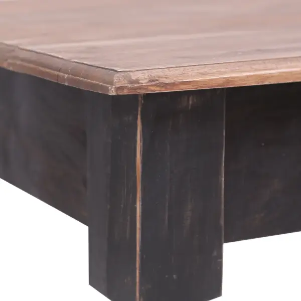Mahagonipuidust kirjutuslaud 3 sahtliga, antiikpruun, 117 x 57 x 75 cm – 6