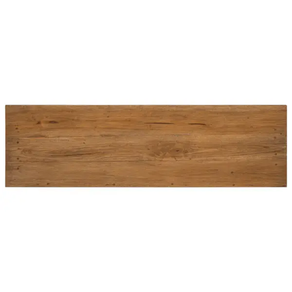 Mahagonipuidust puhvetkapp sahtlite ja rotangkorvidega, 100 x 30 x 50 cm – 5