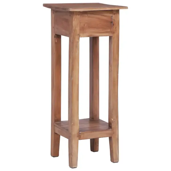 Mahagonipuidust taimealus, 30 x 30 x 75 cm, pruun – 3