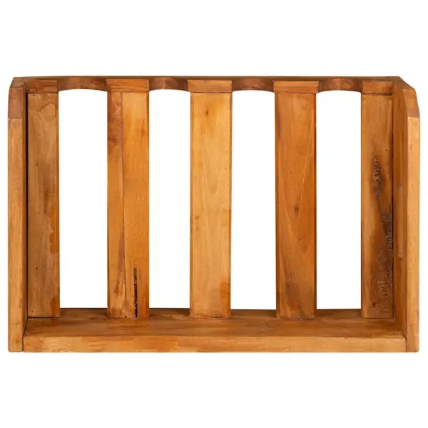 Mahagonipuidust veiniriiulid, 4 tk, 16 pudelile, käsitsi valmistatud, 46 x 30 x 15 cm – 8