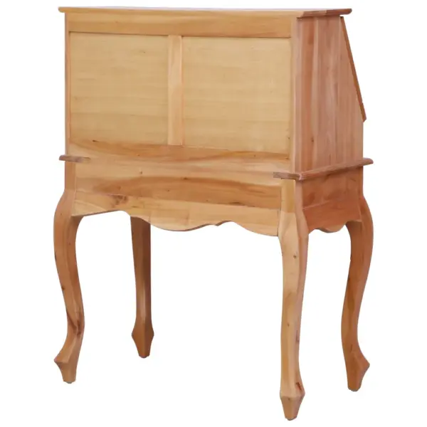 Mahagonist klappkirjutuslaud üleslükatava plaadiga, 9 sahtlit, 78 x 42 x 103 cm – 5