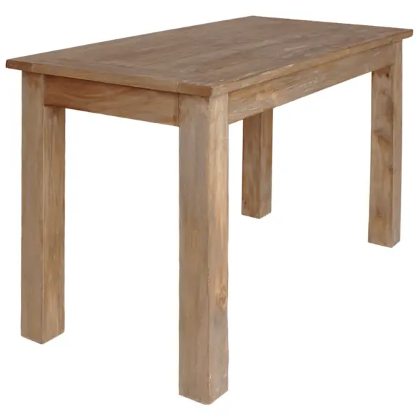 Mahagonist söögilaud taaskasutatud puidust, 120 x 60 x 77 cm – 2