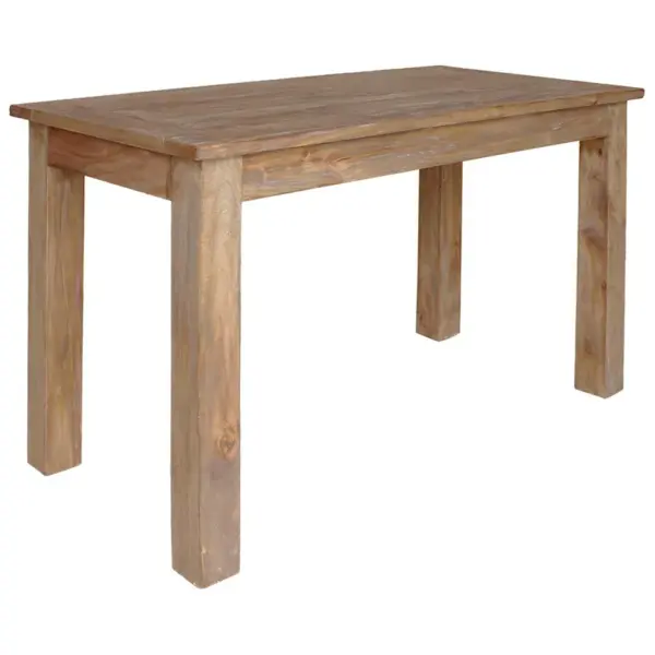 Mahagonist söögilaud taaskasutatud puidust, 120 x 60 x 77 cm – 4
