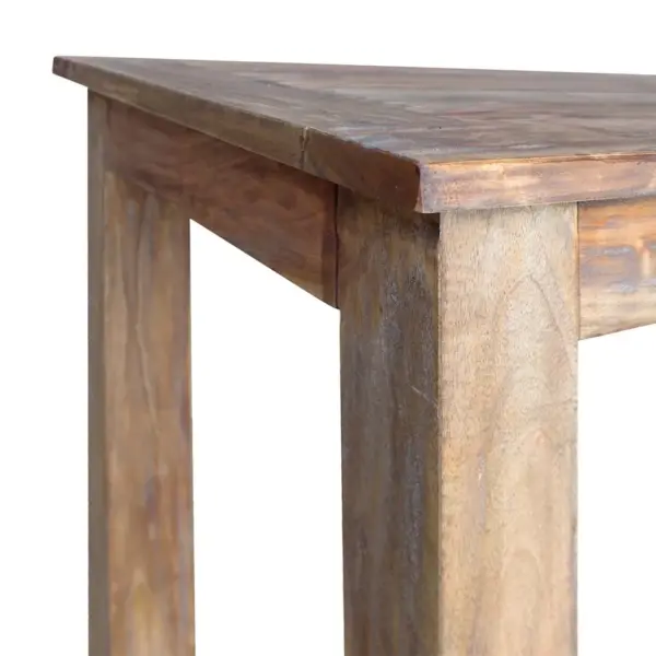 Mahagonist söögilaud taaskasutatud puidust, 120 x 60 x 77 cm – 5