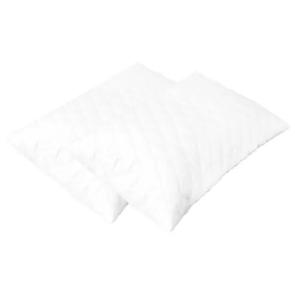Mäluvahu padjad kaelatoega, 2 tk, 60 x 40 x 14 cm, valge – 4