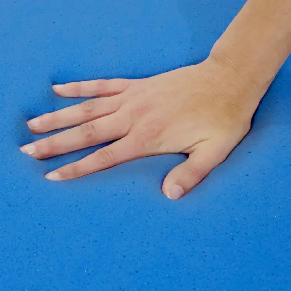 Mäluvahust pealismadrats pestava kattega, 100 x 200 x 6 cm – 8