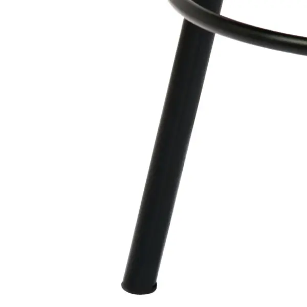 Industriaalstiilis baaritoolid mangopuidust istmega, 4 tk, pruun, 30 x 76 cm – 7