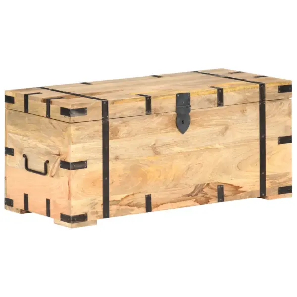 Mangopuidust hoiukirst ja esikupink, 90 x 40 x 40 cm – 11