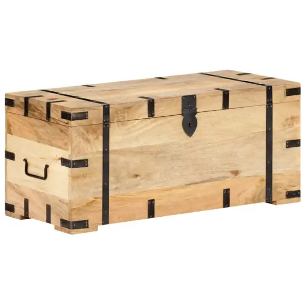 Mangopuidust hoiukirst ja esikupink, 90 x 40 x 40 cm – 9