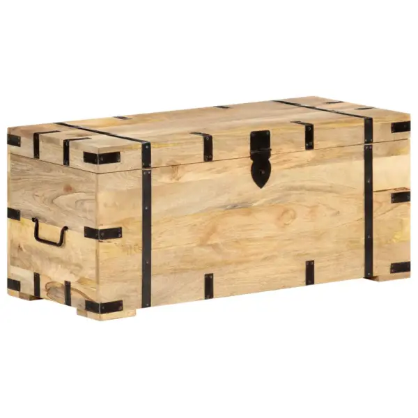 Mangopuidust hoiukirst ja esikupink, 90 x 40 x 40 cm – 10