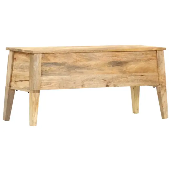 Mangopuidust hoiupink hoiukastiga, pruun, 99 x 35 x 48 cm - 8