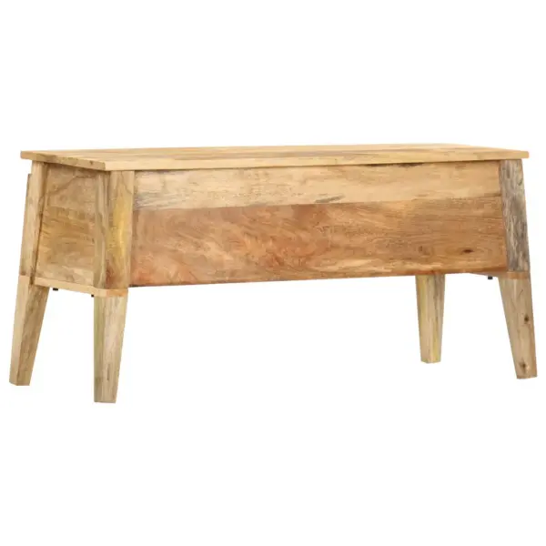 Mangopuidust hoiupink hoiukastiga, pruun, 99 x 35 x 48 cm - 9