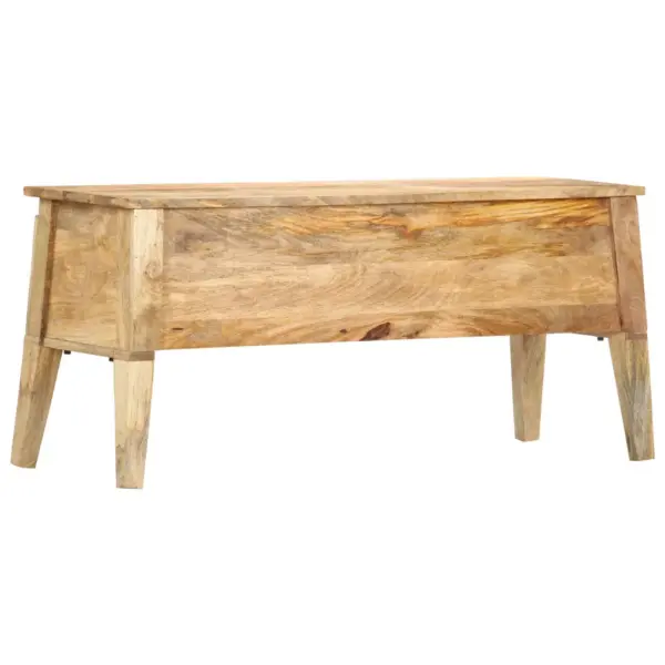 Mangopuidust hoiupink hoiukastiga, pruun, 99 x 35 x 48 cm - 10