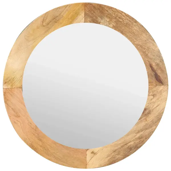 Mangopuidust jumestuslaud peegliga, pruun, 100 x 50 x 76 cm – 6