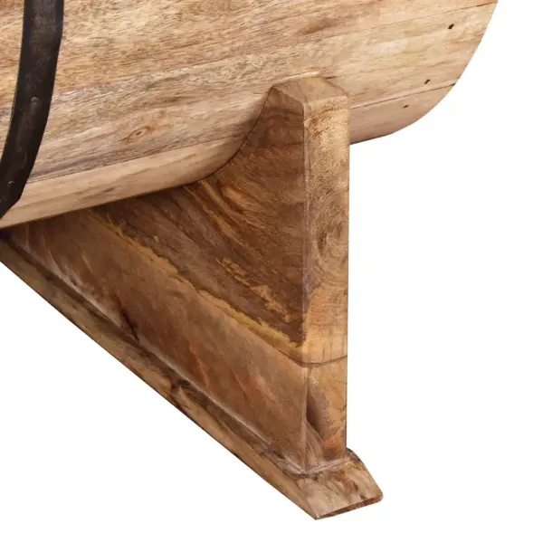 Toekast mangopuidust kohvilaud panipaigaga, 88 x 50 x 40 cm – 12