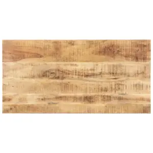 Lihvitud, värvitud ja lakitud mangopuidust lauaplaat, pruun, 100 x 60 cm, 15–16 mm