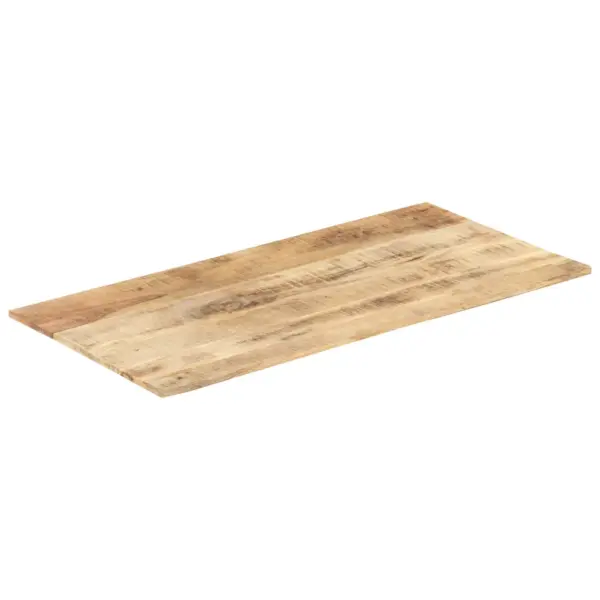 Lihvitud, värvitud ja lakitud mangopuidust lauaplaat, pruun, 100 x 60 cm, 15–16 mm – 4