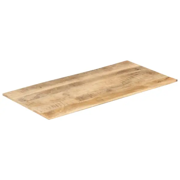 Lihvitud, värvitud ja lakitud mangopuidust lauaplaat, pruun, 100 x 60 cm, 15–16 mm – 5