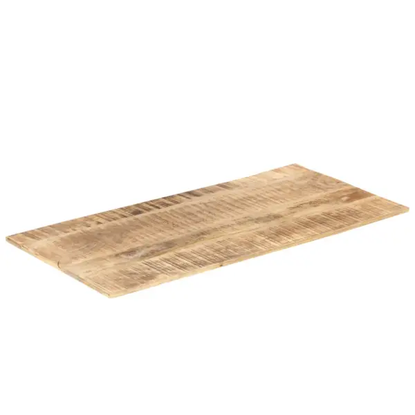 Lihvitud, värvitud ja lakitud mangopuidust lauaplaat, pruun, 100 x 60 cm, 15–16 mm – 6