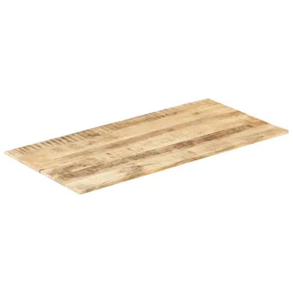Lihvitud, värvitud ja lakitud mangopuidust lauaplaat, pruun, 100 x 60 cm, 15–16 mm – 7