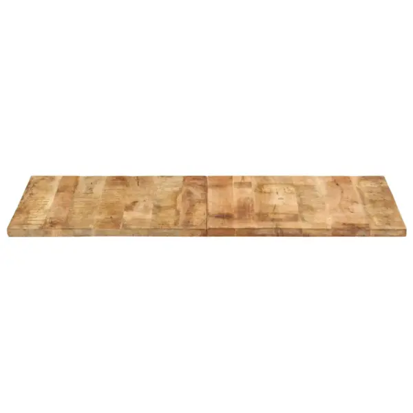 Mangopuidust lauaplaat, pruun, 120 x 60 cm, paksus 25–27 mm – 2